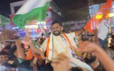 ചുവപ്പു കോട്ടയെ തകർത്തെറിഞ്ഞ് കോൺഗ്രസിന്റെ യുവനേതാവ്