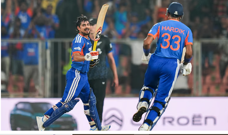 തലങ്ങും വിലങ്ങും പറന്നത് ’23’ എണ്ണം; ഗ്രീൻഫീൽഡിൽ ഇന്ത്യയുടെ ‘സിക്സർ ഫെസ്റ്റ്’! റെക്കോര്ഡ് സ്കോർ