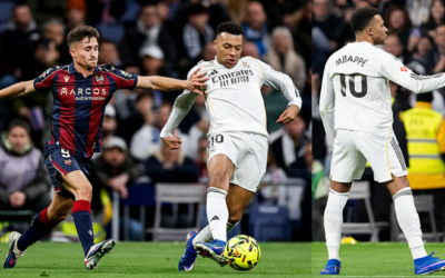 എംബാപ്പെയ്ക്ക് 50ാം ​ഗോൾ! റയല്‍ മാഡ്രിഡ് മുന്നോട്ട്