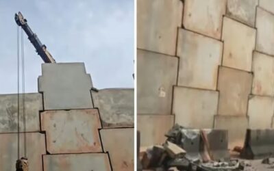 കയര്‍ പൊട്ടി കോണ്‍ക്രീറ്റ് പാളി തകര്‍ന്നുവീണു; കോഴിക്കോട് ദേശീയപാത നിര്‍മാണത്തിനിടെ അപകടം