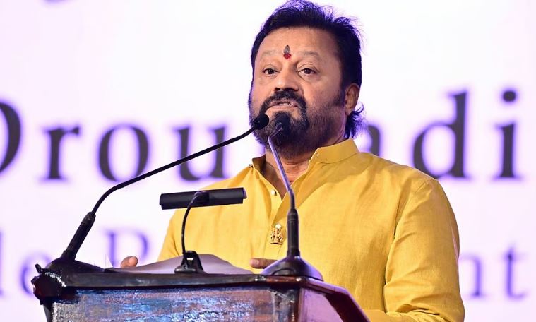 ‘കേരളത്തില്‍ എയിംസ് വരും…മറ്റേ മോനേ’; അധിക്ഷേപ പരാമര്‍ശവുമായി വീണ്ടും സുരേഷ് ഗോപി