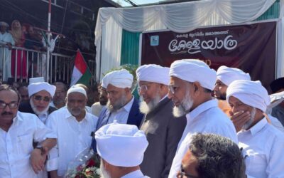 കേരള യാത്രയ്ക്ക് ആലംകോട് സ്വീകരണം നൽകി