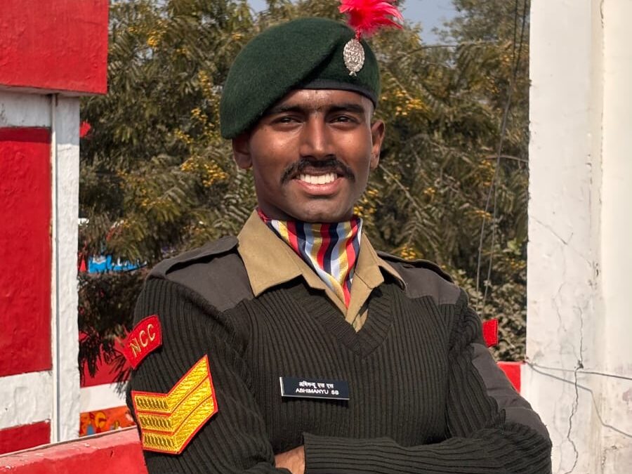 റിപ്പബ്ലിക്ക് ദിനപരേഡിൽ ആറ്റിങ്ങൽ സ്വദേശിഅഭിമന്യുവും