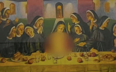 ക്രിസ്തുവിന്റെ അന്ത്യ അത്താഴം ‘വികലമാക്കി’; വിവാദ ചിത്രം ബിനാലെയിൽ നിന്നു നീക്കി