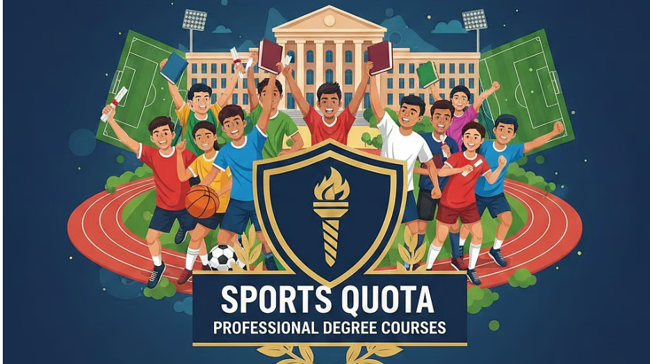 പ്രൊഫഷണൽ ഡിഗ്രി കോഴ്സുകളിലേക്ക് സ്പോർട്സ് ക്വാട്ട അഡ്മിഷന് അപേക്ഷ ക്ഷണിച്ചു