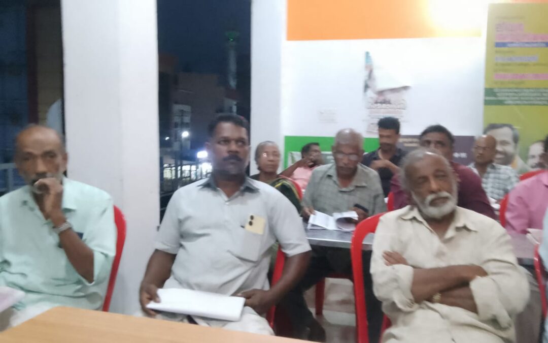 കോൺഗ്രസ്സ് നിശാ ക്യാമ്പ് സംഘടിപ്പിച്ചു