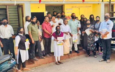 ഇന്ത്യൻ ലോയേഴ്സ് കോൺഗ്രസ് ആറ്റിങ്ങൽ കോർട്ട് സെന്റർ യൂണിറ്റിന്റെ ആഭിമൂഖ്യത്തിൽ വായ് മൂടി കെട്ടി സമരം നടത്തി