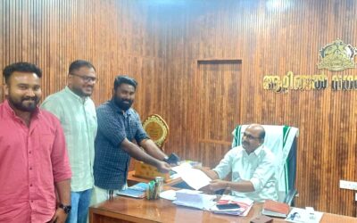 ഡി.വൈ.എഫ്.ഐ ആറ്റിങ്ങൽ വെസ്റ്റ് മേഖല കമ്മിറ്റി നിവേദനം നൽകി