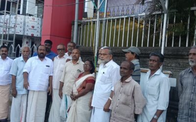 റിപ്പബ്ലിക് ദിനാഘോഷം സംഘടിപ്പിച്ച് ആലങ്കോട് മേഖല കോൺഗ്രസ് കമ്മിറ്റി