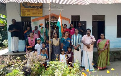 അങ്കണവാടിയിൽ റിപ്പബ്ലിക്ക് ദിനാഘോഷം സംഘടിപ്പിച്ചു