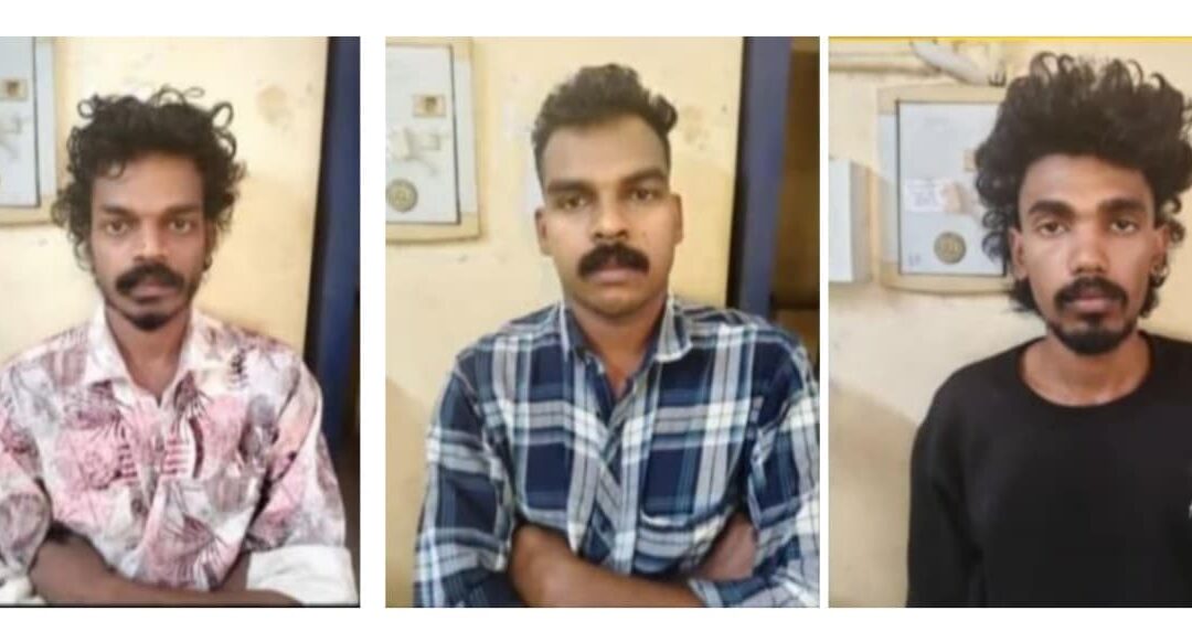 നഗരൂർ പോലീസ് സ്റ്റേഷനിലെ എസ് ഐയെ മർദിച്ച സംഭവത്തിൽ 3 പേർ അറസ്റ്റിൽ