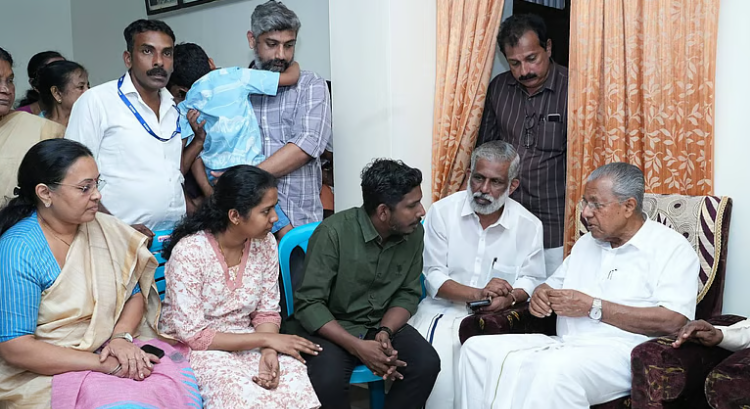 സംസ്ഥാനത്തെ ആദ്യ അവയവമാറ്റ ആശുപത്രിക്ക് ആലിന്‍ ഷെറിന്റെ പേര് നല്‍കും; ആലിന്റെ വീട്ടിലെത്തി മുഖ്യമന്ത്രിയുടെ പ്രഖ്യാപനം