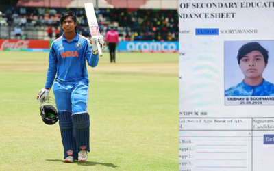 ലോകകപ്പ് നേടി, ഇനി 10ാം ക്ലാസ് പരീക്ഷ! വൈഭവ് സൂര്യവംശി വീണ്ടും സ്കൂളിലേക്ക്