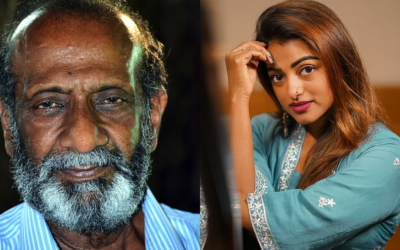 ‘ബലാത്സംഗ രം​ഗങ്ങൾ മനോഹരമായി സ്‌ക്രീനിൽ ചെയ്ത ആൾ’; ടി ജി രവിയോടുള്ള ചോദ്യത്തിൽ മീരക്ക് വിമർശനം