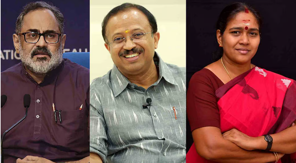 രാജീവ്, മുരളീധരന്‍, സുരേന്ദ്രന്‍, ശോഭ, രമേശ്…, പ്രമുഖരെല്ലാം കളത്തിലേക്ക്; ആദ്യഘട്ട സ്ഥാനാര്‍ത്ഥി പട്ടികയുമായി ബിജെപി