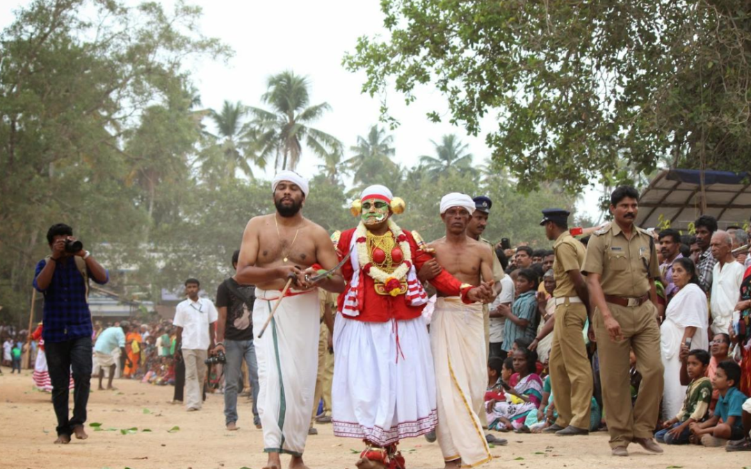 ചരിത്ര പ്രസിദ്ധമായ ശാർക്കര കാളിയൂട്ടിന്റെ തത്സമയ ദൃശ്യങ്ങൾ എച്ച് പി ന്യൂസിലൂടെ