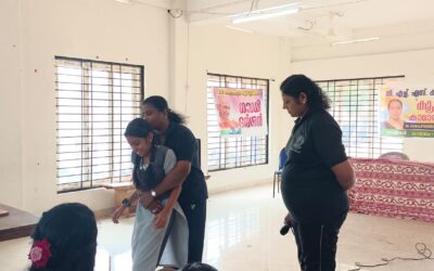 കുടവൂർക്കോണം ഗവണ്മെന്റ് ഹൈസ്കൂളിൽ സ്വയം പ്രതിരോധ പരിശീലനം
