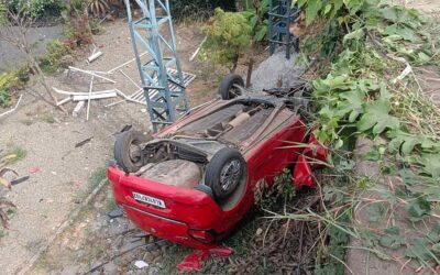 വീട്ടുകാരെ പൂട്ടിയിട്ട് രാത്രി കാറുമായി കറങ്ങാനിറങ്ങി; തിരുവനന്തപുരത്ത് പതിനാലുകാരനും സുഹൃത്തും അപകടത്തില്പ്പെട്ടു