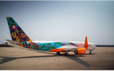 ‘എയർ ഇന്ത്യയുടെ ഫ്ലയിങ് ക്യാൻവാസ്..’, വർണ്ണങ്ങൾ കൊണ്ട് പൊതിഞ്ഞ വിമാനം, രാജ്യത്ത് ആദ്യം