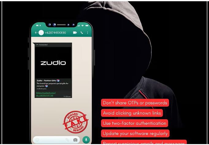 ‘വസ്ത്രങ്ങള് വിലക്കുറവില്’, സുഡിയോയുടെ പേരില് വ്യാജ ലിങ്കുകള്; തട്ടിപ്പില് വീഴരുതെന്ന് ജാഗ്രതാനിര്ദേശം