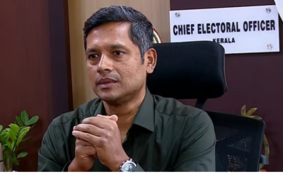 രാഷ്ട്രീയ പാര്‍ട്ടികളുടെ യോഗം നാളെ; സംസ്ഥാനം സജ്ജമെന്ന് മുഖ്യ തെരഞ്ഞെടുപ്പ് ഓഫീസര്‍