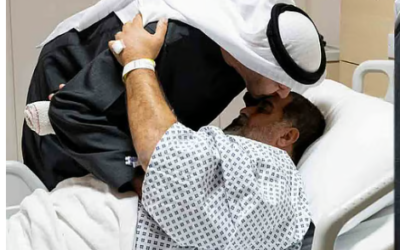 ‘കൈവിടാതെ കൂടെയുണ്ട്’, ഇറാന്‍ ആക്രമണത്തില്‍ പരിക്കേറ്റവരെ സന്ദര്‍ശിച്ച് യുഎഇ പ്രസിഡന്റ്