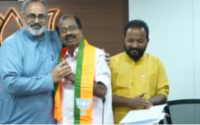 കെപിസിസി സെക്രട്ടറി തൊടിയൂര് രാമചന്ദ്രന് ബിജെപിയില്