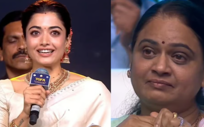‘നമുക്ക് ഇനി വീട്ടിൽ പോയി ആഘോഷിക്കാം’; അവാർഡ് വേദിയിലെ രശ്മികയുടെ വാക്കുകൾ കേട്ട് നിറകണ്ണുകളോടെ അമ്മായിയമ്മ