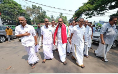 എലത്തൂരില്‍ സൂക്ഷ്മ പരിശോധനയ്ക്കിടെ നാടകീയ രംഗങ്ങള്‍; പികെ ശശീന്ദ്രന്റെ രസീതുമായി അജ്ഞാതന്‍ ഓടിപ്പോയി; അന്വേഷണം