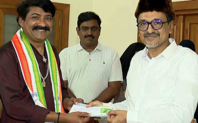 ഞെരളത്ത് ഹരിഗോവിന്ദന് മുസ്ലിം ലീഗില്, പാണക്കാട്ടെത്തി അംഗത്വമെടുത്തു