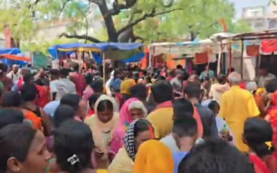 ബിഹാറില്‍ ക്ഷേത്രത്തില്‍ തിക്കിലും തിരക്കിലും എട്ടു മരണം; നിരവധി പേര്‍ക്ക് പരിക്ക്