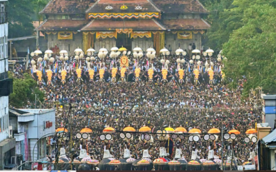 തൃശൂർ പൂരത്തിന് ഇന്ന് കൊടിയിറങ്ങും; വടക്കുംനാഥ സന്നിധിയിൽ ഉപചാരം ചൊല്ലിപ്പിരിയും