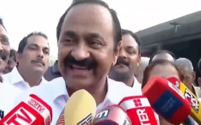 ‘സിപിഎം ശവംതീനികള്; എട്ട് ജില്ലകള് വടക്കു നിന്ന് എണ്ണിക്കഴിയുമ്പോള് യുഡിഎഫ് കേവല ഭൂരിപക്ഷം കടക്കും, 100 സീറ്റുറപ്പ്’