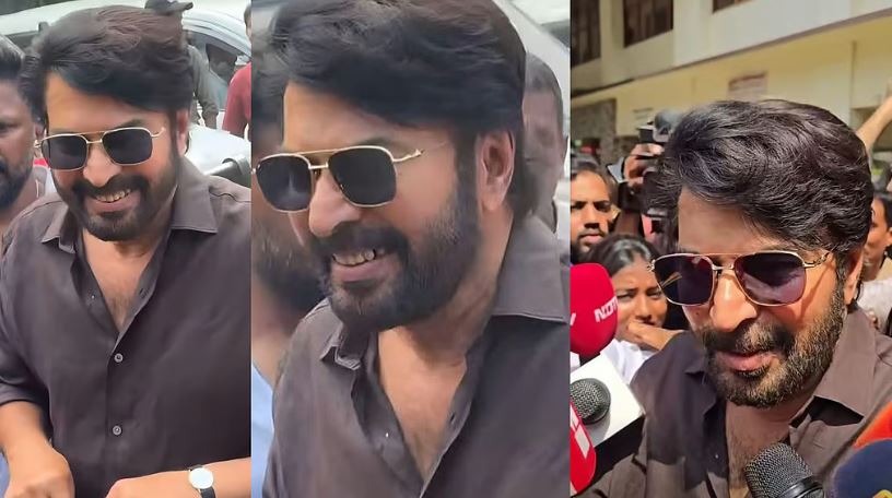 ‘എനിക്ക് ഇം​ഗ്ലീഷ് വല്യ പിടിയില്ല…’; ഇം​ഗ്ലീഷിൽ ചോദിച്ച മാധ്യമപ്രവർത്തകനോട് മമ്മൂട്ടി