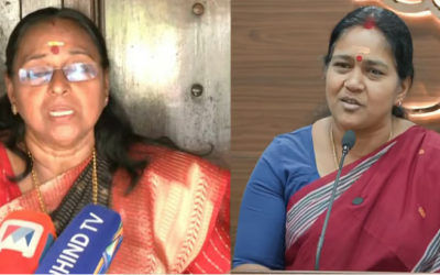 ‘പാലക്കാട് പണം നല്‍കിയത് നീയല്ലേ, അടിച്ചു പണിക്കുറ്റം തീര്‍ക്കും’; ഭീഷണിപ്പെടുത്തി ശോഭാ സുരേന്ദ്രന്‍, ശബ്ദസന്ദേശം പുറത്ത്