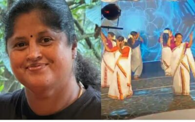 ക്ഷേത്രോത്സവത്തിന് നൃത്തം അവതരിപ്പിക്കുന്നതിനിടെ ദേഹാസ്വാസ്ഥ്യം, വീട്ടമ്മ കുഴഞ്ഞുവീണു മരിച്ചു