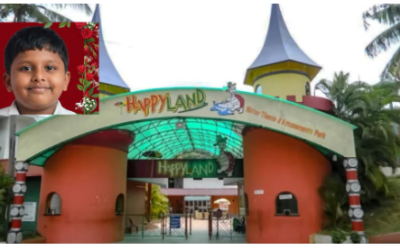 ഹാപ്പി ലാൻഡ് വാട്ടർ ടീം പാർക്കിലെത്തിയ പത്തു വയസ്സുകാരൻ വെള്ളത്തിൽ വീണു മരിച്ചു