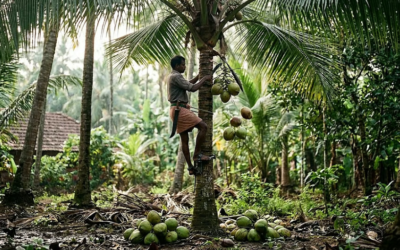തെങ്ങോളം വളരുന്നു ‘കയറ്റക്കൂലി’, തെങ്ങു കയറ്റക്കാരുടെ വരുമാനത്തില്‍ 83 ശതമാനം വര്‍ധന