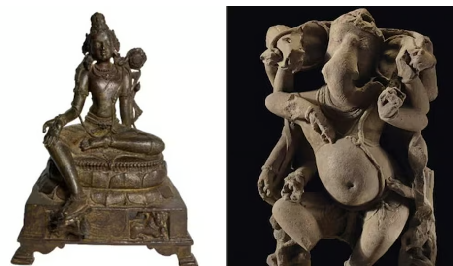 117 കോടി മൂല്യമുള്ള അപൂര്‍വ്വ പുരാവസ്തുക്കള്‍; ഇന്ത്യയിൽ നിന്ന് മോഷ്ടിച്ച 657 പുരാവസ്തുക്കള്‍ തിരികെ നൽകി അമേരിക്ക