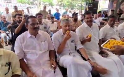 അധികാരം ഉറപ്പിച്ച് യുഡിഎഫ്, എങ്ങും ആഘോഷം