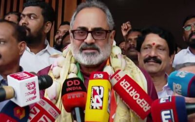 ‘പത്തു കൊല്ലത്തെ ഇടതുഭരണം ജനങ്ങൾ മടുത്തു; ഇന്നുമുതൽ നേമത്തെ ജനങ്ങളുടെ സേവകനാണ്’, എല്ലാ പ്രശ്നത്തിനും ഒപ്പം ഉണ്ടാകുമെന്ന് രാജീവ് ചന്ദ്രശേഖർ