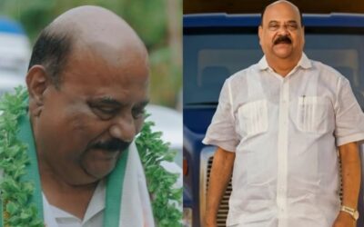 ഉഗ്രൻ സ്മാഷിൽ തകർന്ന് ജോസും ഷോണും; അവസാന തെരഞ്ഞെടുപ്പ് ആഘോഷമാക്കി മാണി സി കാപ്പൻ