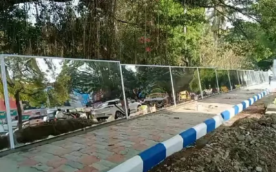 മൂത്രമൊഴിക്കുന്നവരെ കൊണ്ട് പൊറുതിമുട്ടി; ചുറ്റും ‘കണ്ണാടി മതില്‍’; ഇനി എല്ലാം നാട്ടുകാര്‍ കാണും