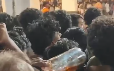 കൂടല്‍മാണിക്യം ക്ഷേത്രമുറ്റത്ത് പരസ്യ മദ്യപാനം; നാല് പേര്‍ അറസ്റ്റില്‍