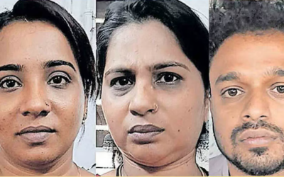 മസാജ് സെന്ററിലെത്തിയ യുവാവിനെ ഹണിട്രാപ്പിൽ കുടുക്കാൻ ശ്രമം; യുവതികൾ അടക്കം മൂന്നുപേർ അറസ്റ്റിൽ‌