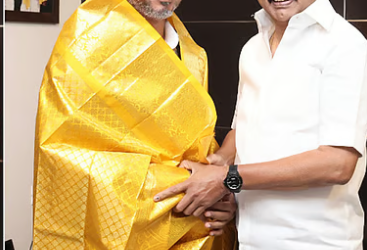പൂമുഖത്ത് വന്ന് ഉദയനിധിയുടെ ആലിംഗനം; സ്റ്റാലിനെ കാണാന്‍ വീട്ടിലെത്തി വിജയ്; പൊന്നാടയും പൂച്ചെണ്ടുമായി വരവേല്‍പ്പ്
