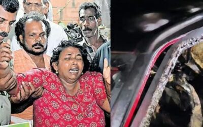 കാറിനുള്ളില്‍ പെട്രോള്‍, കന്നാസുമായി പോകുന്ന സ്ത്രീ ആര്? ഗര്‍ഭിണി വെന്തുമരിച്ചതില്‍ സിസിടിവി ദൃശ്യം കേന്ദ്രീകരിച്ച് അന്വേഷണം