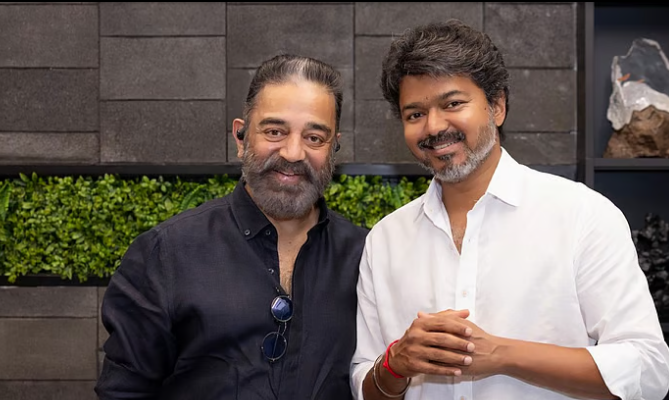 ദിവസവും അഞ്ച് ഷോ, സര്‍ക്കാര്‍ ഒടിടി പ്ലാറ്റ്‌ഫോം, 0% വിനോദനികുതി; വിജയ്ക്ക് നിവേദനം സമര്‍പ്പിച്ച് കമല്‍ഹാസന്‍