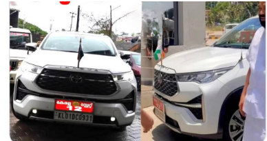 പുതിയ മന്ത്രിമാർക്ക് പഴയ കാറുകൾ തന്നെ; മുഖ്യമന്ത്രിക്ക് വി എൻ വാസവൻ ഉപയോ​ഗിച്ച കാർ