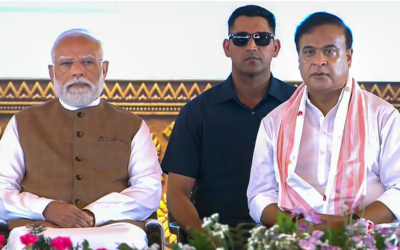‘മുഖ്യമന്ത്രി പദത്തിൽ രണ്ടാമൂഴം’; അസമിൽ ഹിമന്ത ബിശ്വ ശർമ്മ സർക്കാർ അധികാരമേറ്റു